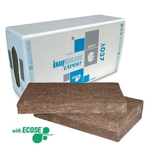 Vata minerala de sticla 6,48 mp, 0,037 W/mK, 120 x 60 x 10 cm • Knauf Insulation