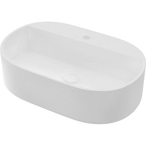 Lavoar SAVINIDUE, ceramica, 55 x 38 x 14 cm, alb