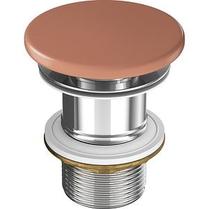 Ventil lavoar fara preaplin CERSANIT Larga K677-096, ceramica, 1 1/4", caramiziu