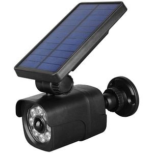 Lampa solara ENTAC ESLCAM-SMD, 4W, IP65, negru