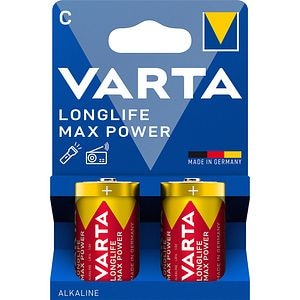 Baterii VARTA Long Life Max, LR14, 1.5V, 2 bucati