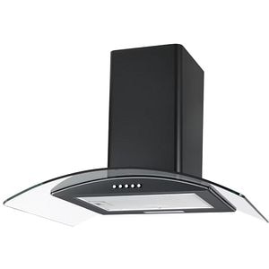 Hota decorativa NNCGHB60EU, 1 motor, 409 m3/h, L 60 cm, negru
