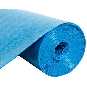 Izolatie parchet, polietilena, grosime 3 mm, 100 x 1500 cm, albastru