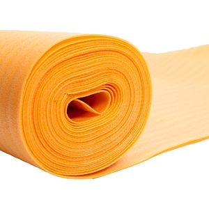Izolatie parchet, PEE, grosime 3 mm, 100 x 1600 cm, portocaliu