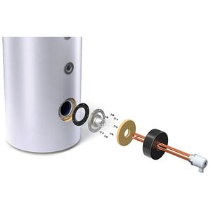 Rezistenta electrica TESY, cu termostat pentru boiler de pardoseala, 3kW, cupru