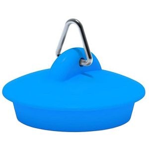 Dop pentru ventil BD114, plastic, 1 1/4", albastru