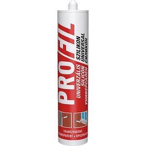 Silicon universal SOUDAL, aplicare cu pistol, transparent, 270 ml