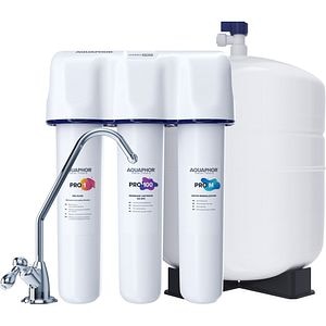 Sistem osmoza inversa AQUAPHOR OSMO 100, carbune activ, 380l/zi