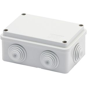 Doza derivatie GEWISS GW44005, aparent, 120 x 80 x 50mm, IP55, alb