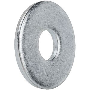 Saiba plata, M10 x 20 x 2 mm din 125, otel, 250 buc