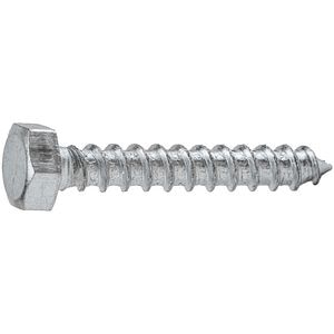 Surub lemn hexagonal SEDA INVEST, 6 x 50 mm, argintiu