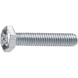 Surub metric hexagonal SEDA INVEST, 10 x 40 mm, argintiu