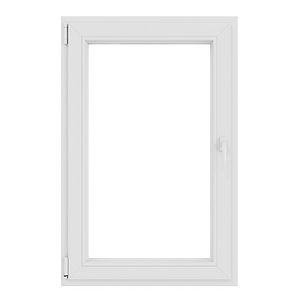 Fereastra termopan PVC, 4 camere, alb, 76X116 cm, deschidere stanga