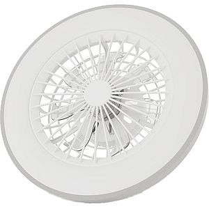 Plafoniera LED cu ventilator 24W AVIDE Wanda-S, 24W, 5200lm, 485mm, 3000K, 4000K, 6500K, alb