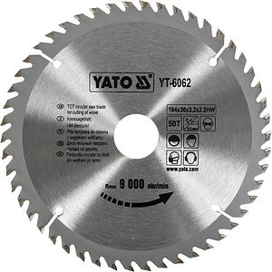 Disc circular pentru lemn YATO, 50T, 184x30mm
