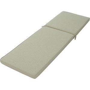 Perna pentru sezlong GOODHOME, 197 x 65 x 6 cm, poliester, bej