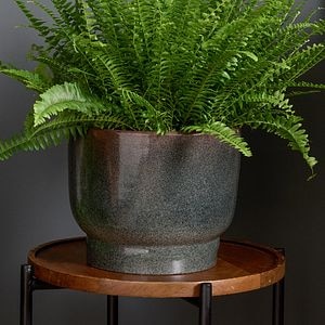 Ghiveci din Argila, Dark Shadow, 23 cm  Verve
