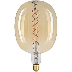 Bec LED filament AVIDE Amber Vasco, E27, 8W, 500lm, lumina calda