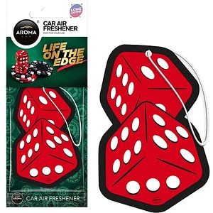 Odorizant auto AROMA CAR Life On The Edge, zar, black