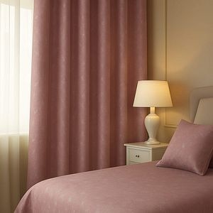 Draperie Bella, rejansa, 140 x 245 cm, semiopac, roz