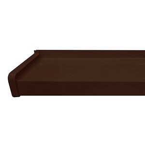 Glaf Exterior, Maro, Aluminiu, 150 x 16,5 cm  BRAVO