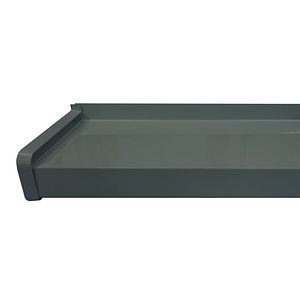 Glaf Exterior, Gri, Aluminiu, 150 x 22,5 cm  BRAVO