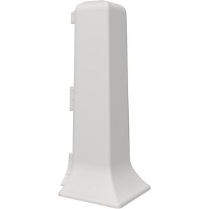 Coltar exterior VILO Linela 413, PVC, 8 cm, 2 bucati, gri deschis