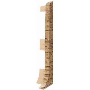Terminatie stanga-dreapta VILO Linela, PVC, 8 cm, 2 bucati, stejar