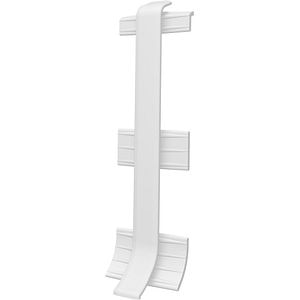 Element imbinare VILO Linela 401, PVC, 8 cm, 2 bucati, alb