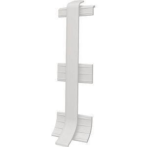 Element imbinare VILO Linela 413, PVC, 8 cm, 2 bucati, gri deschis