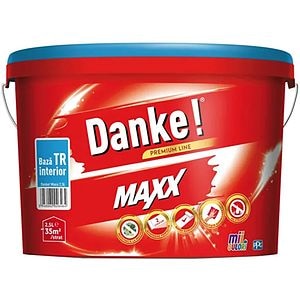 Baza de colorare DANKE Maxx, pentru interior, transparent, 2.5 l