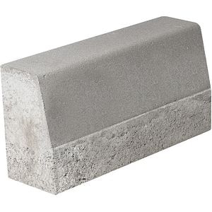 Bordura tesita F15 PETRA PAVAJE, beton, 50 x 15 x 25 cm, gri