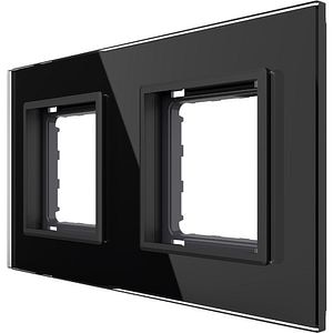 Rama sticla LIVOLO VL-P7E/E-4B, dubla, negru