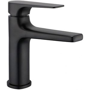 Baterie lavoar CASABLANCA Plato PLT2, ventil click-clack, alama sanitara, negru