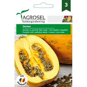Seminte dovleac fara coaja Dorkas AGROSEL, 5.15 g