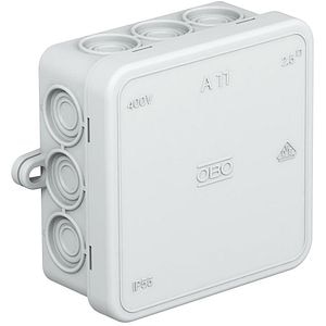 Doza derivatie OBO, aparent, IP55, 85 x 85 x 40mm