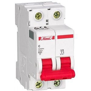 Siguranta automata HIMEL, 2P, 6A, curba C, 4.5kA