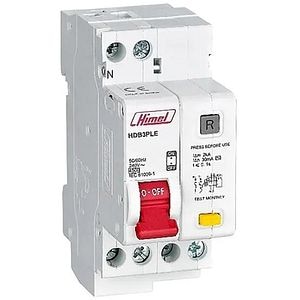 Siguranta automata HIMEL, 1P + N, 10A, curba C, 4.5kA