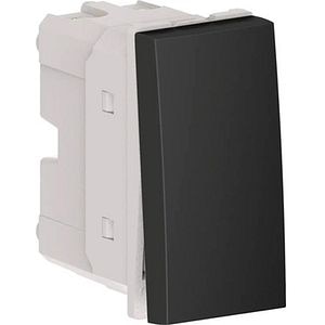 Intrerupator cruce HIMEL, incastrat, 16A, 1 modul, negru