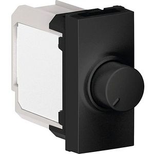 Variator HIMEL, incastrat, 10A, 1 modul, negru