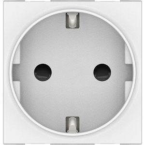 Priza HIMEL, interior, IP20, 16A, 1 modul, alb