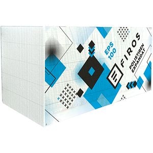 Polistiren expandat, EPS 100 kpa, 10 cm, 2.5 mp, 0.25 mc  Firos