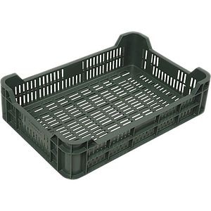 Naveta, 21L, 60 x 40 x 15 cm, plastic, verde