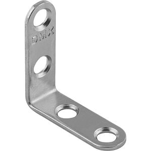 Coltar DMX, 40 x 40 x 13 x 2 mm, otel, 4 buc