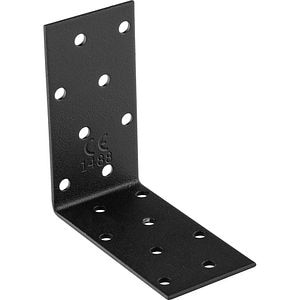 Coltar DMX, 80 x 80 x 40 x 2 mm, otel, negru