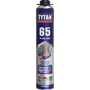 Spuma Poliuretanica TYTAN PROFESSIONAL 65, aplicare pistol, galben, 840 ml
