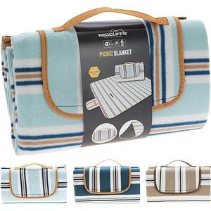 Patura picnic, poliester, 130 x 150 cm, diverse culori