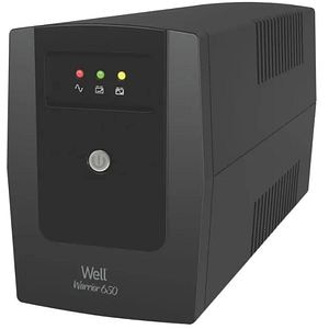 Unitate UPS WELL Line-Interactive Warrior 650, 650VA, AVR, 2x Schuko