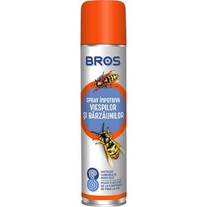 Spray impotriva viespilor si barzaunilor BROS, 600 ml