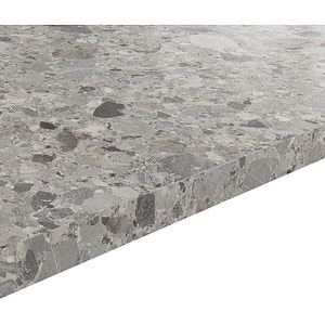 Blat bucatarie GOODHOME Ceppo, 300 x 62 x 3.8 cm, PAL, gri